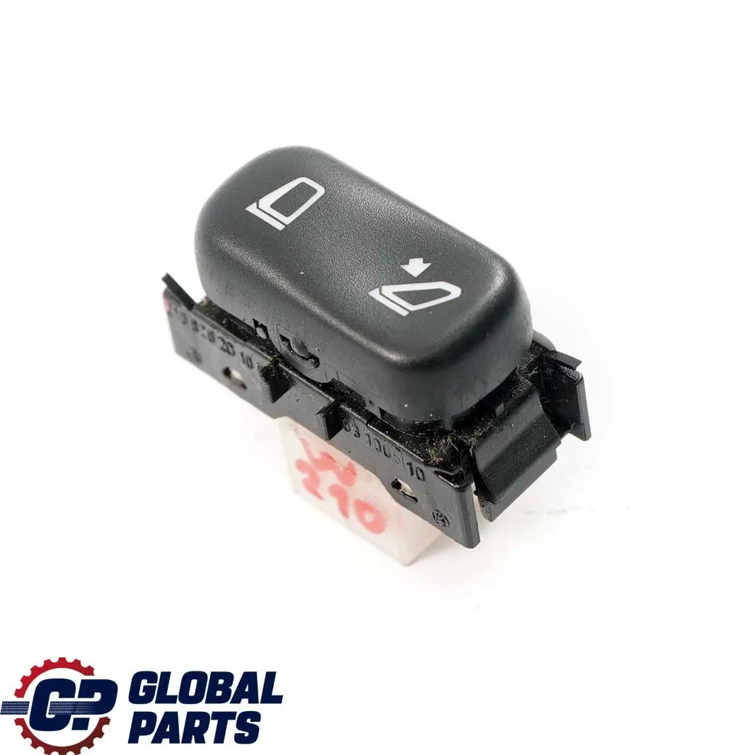 Mercedes-Benz W202 C208 W210 Folding Wing Mirror Switch Button to with Part number A2108202010 Mercedes-Benz W202 C208 W210 Folding Wing Mirror Switch Button - SKU A2108202010 - Part number A2108202010