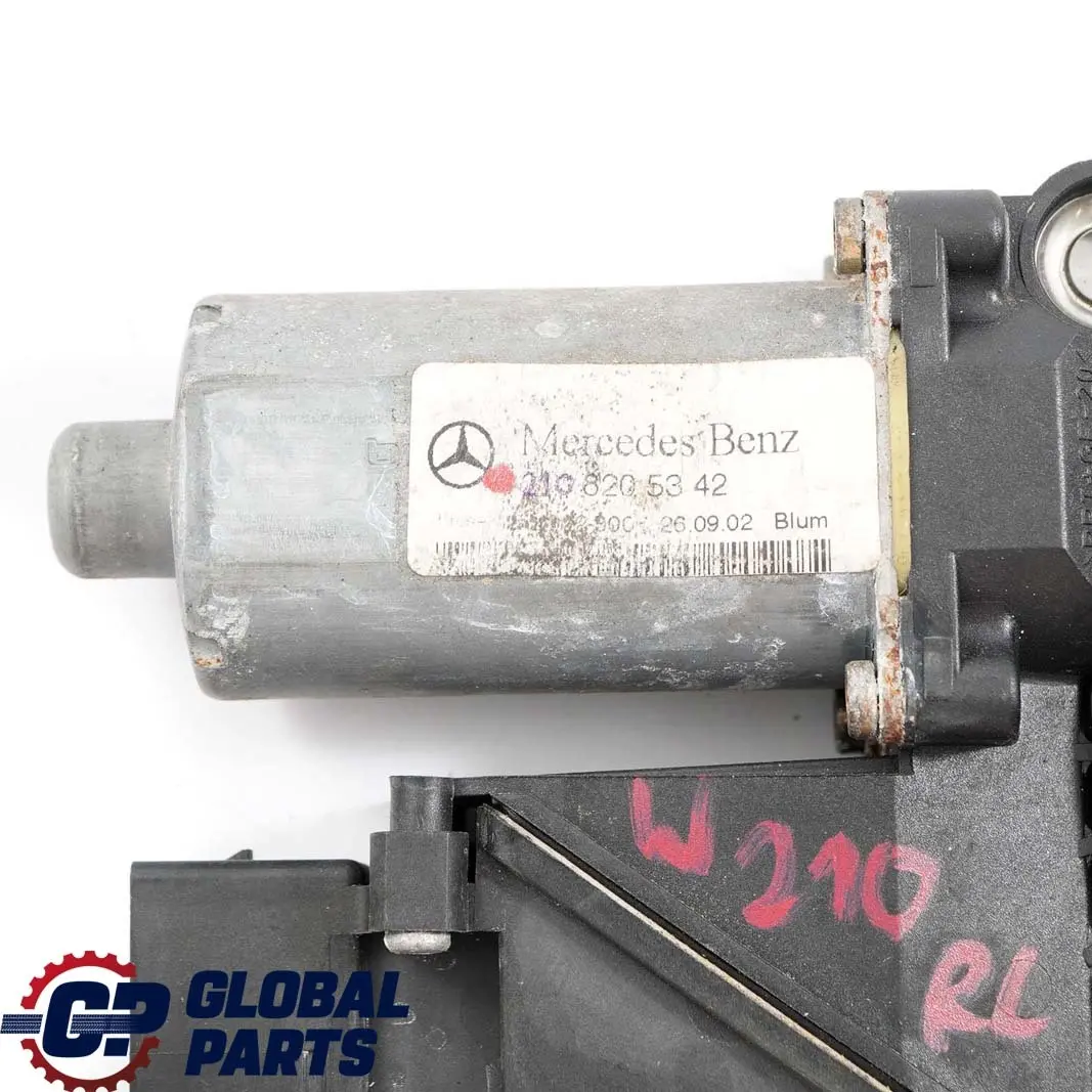 Mercedes W210 Rear Left Window Regulator Motor - SKU A2108205342 - Part number A2108205342