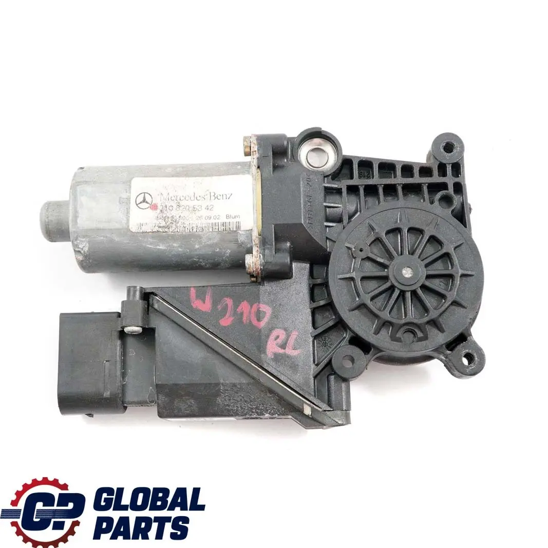 Regulador Ventana Trasera Izquierda para Mercedes W210 Motor con número de pieza A2108205342 Mercedes W210 Motor Regulador Ventana Trasera Izquierda - SKU A2108205342 - Número de pieza A2108205342