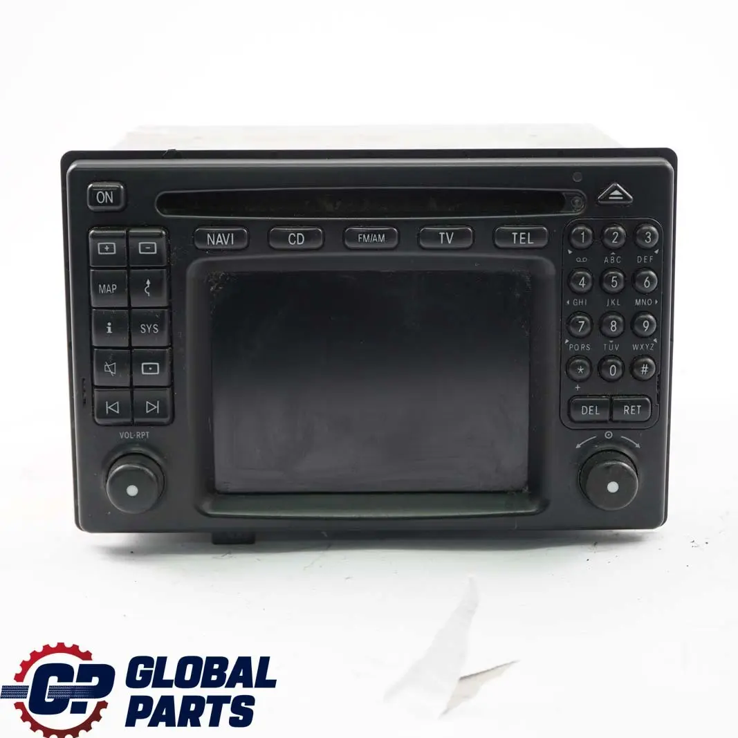 Mercedes-Benz E W210 S210 CD Player Radio Audio Navi SMS Head Unit - SKU A2108205689 - Part number A2108205689
