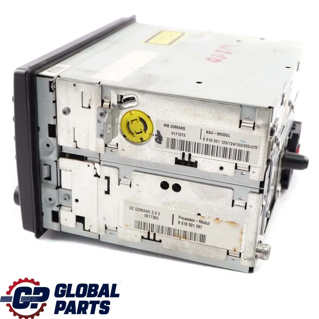 Mercedes-Benz E W210 S210 CD Player Radio Audio Navi SMS Head Unit to with Part number A2108205689 Mercedes-Benz E W210 S210 CD Player Radio Audio Navi SMS Head Unit - SKU A2108205689 - Part number A2108205689