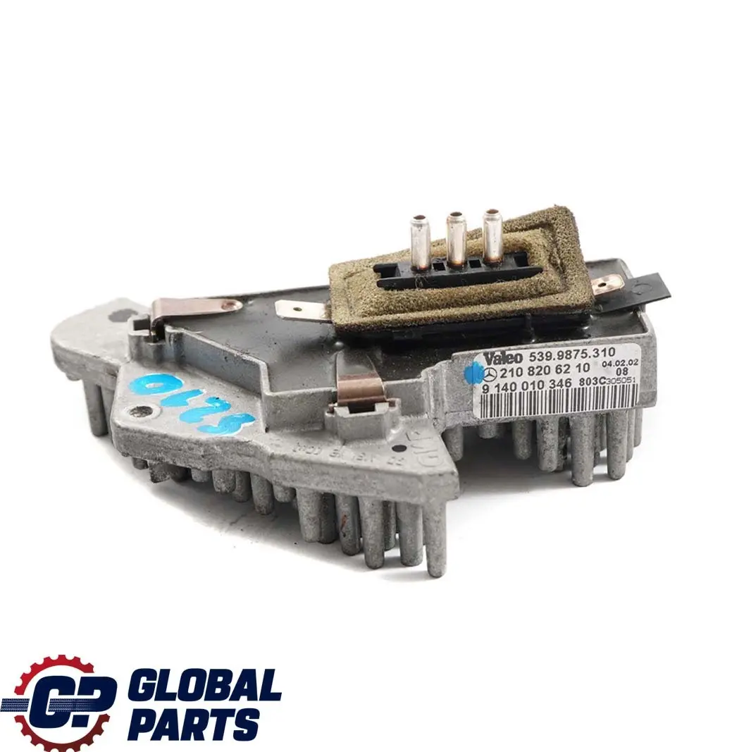  Mercedes-Benz C E Class W202 W210 Heater Blower Motor Fan Resistor - SKU A2108206210 - Part number A2108206210