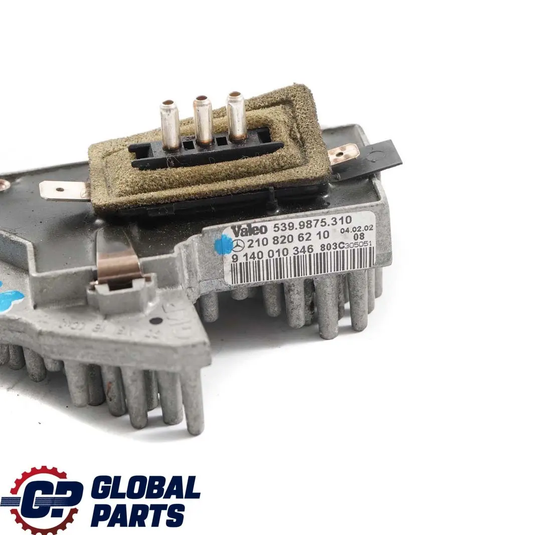 Mercedes-Benz C E Class W202 W210 Heater Blower Motor Fan Resistor to with Part number A2108206210 Mercedes-Benz C E Class W202 W210 Heater Blower Motor Fan Resistor - SKU A2108206210 - Part number A2108206210