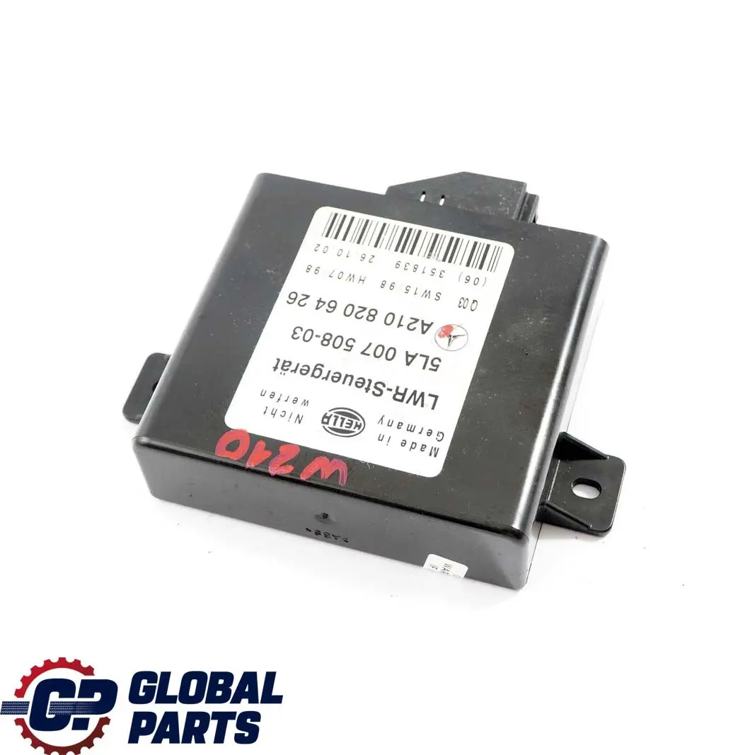  Mercedes-Benz CLK W208 E W210 Xenon Headlight Level Control Unit Module LWR - SKU A2108206426 - Part number A2108206426