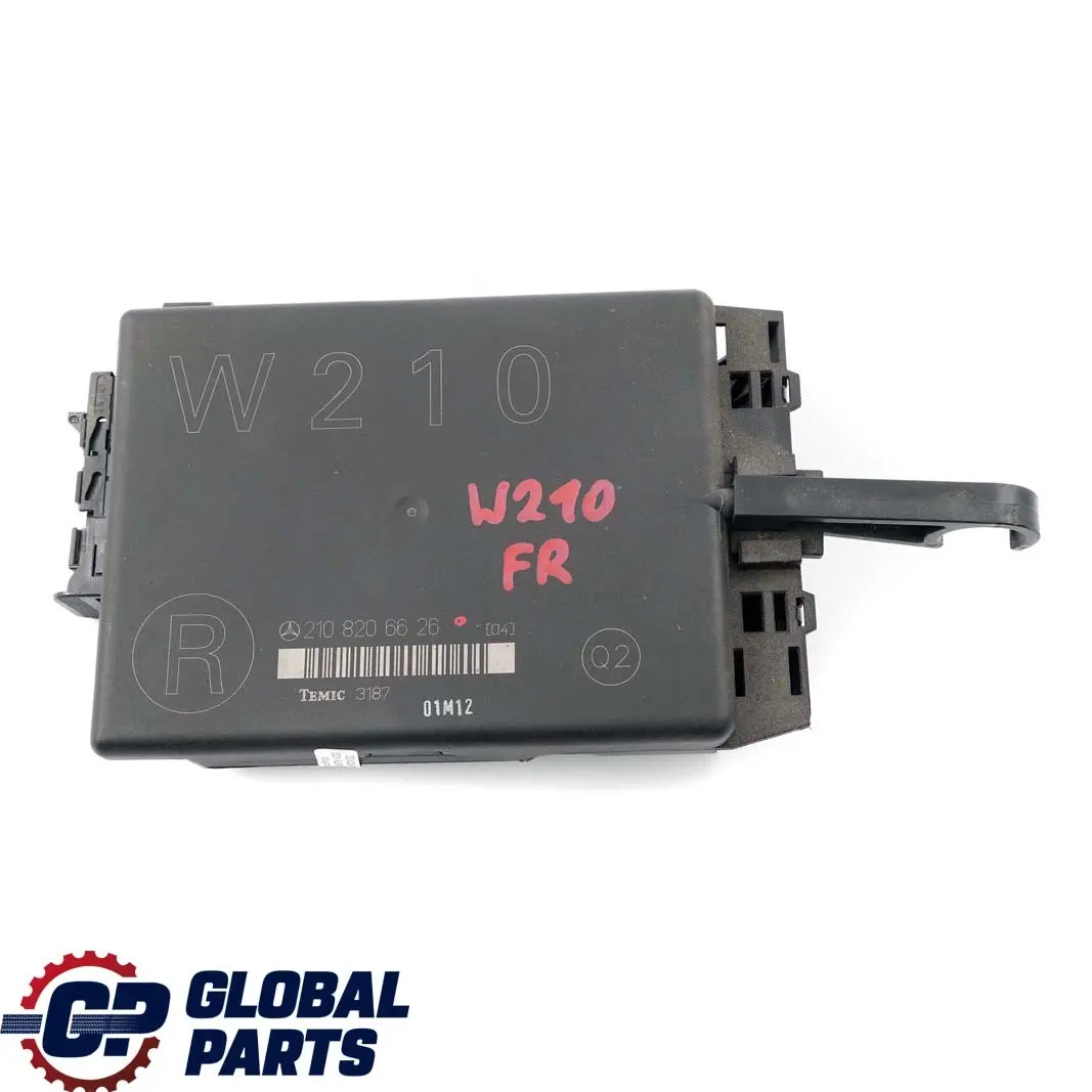 Mercedes-Benz W210 Siege Memoire Module D'Unite de Commande avant Droit pour à propos du numéro de pièce A2108206626 Mercedes-Benz W210 Siege Memoire Module D'Unite de Commande avant Droit - SKU A2108206626 - Numéro de pièce A2108206626