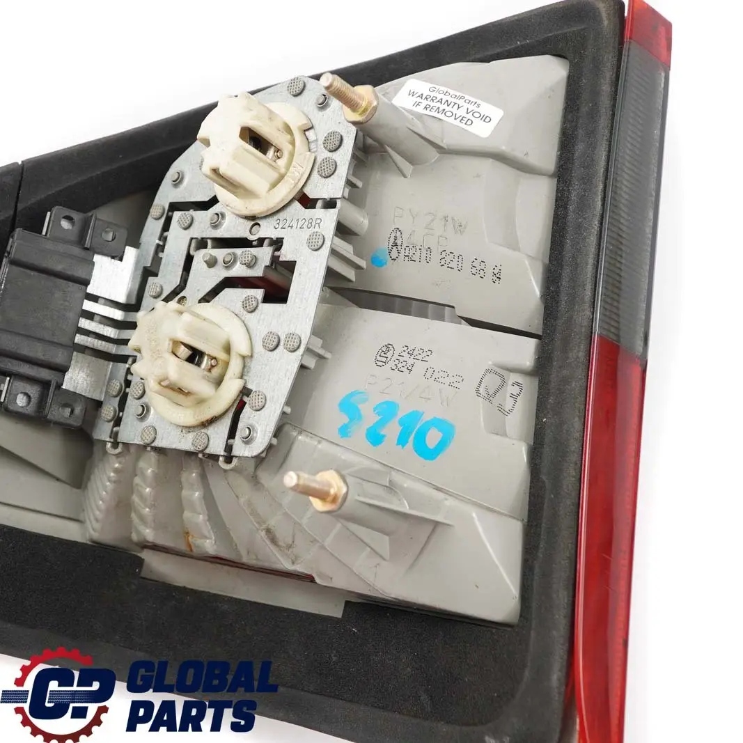 Mercedes-Benz W210 Estate Rear Right O/S Tail Light Lamp Side Panel to with Part number A2108206864 Mercedes-Benz W210 Estate Rear Right O/S Tail Light Lamp Side Panel - SKU A2108206864 - Part number A2108206864