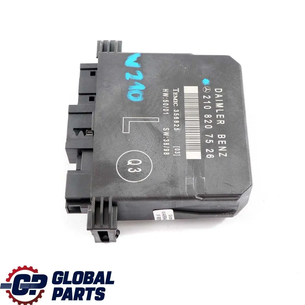 Front Left Door Control Module to Mercedes W202 W210 with Part number A2108207526 Mercedes W202 W210 Front Left Door Control Module - SKU A2108207526 - Part number A2108207526