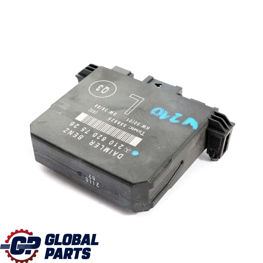 Modulo di controllo porta anteriore sinistra per Mercedes W202 W210 con numero di parte A2108207526 Mercedes W202 W210 Modulo di controllo porta anteriore sinistra - SKU A2108207526 - Numero di parte A2108207526