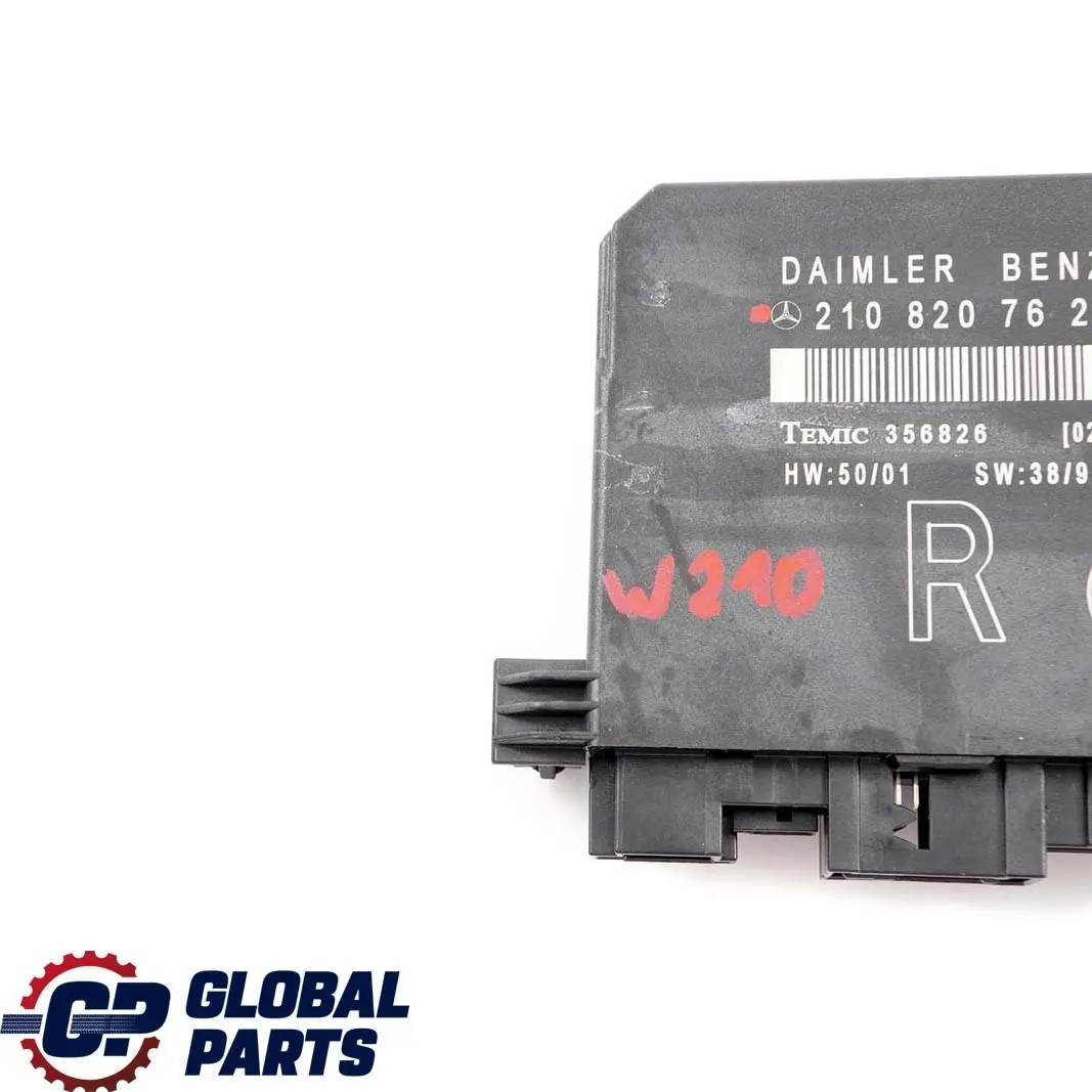 Puerta Delantera Derecha Modulo De Control para Mercedes C E W202 W210 con número de pieza A2108207626 Mercedes C E W202 W210 Puerta Delantera Derecha Modulo De Control - SKU A2108207626 - Número de pieza A2108207626