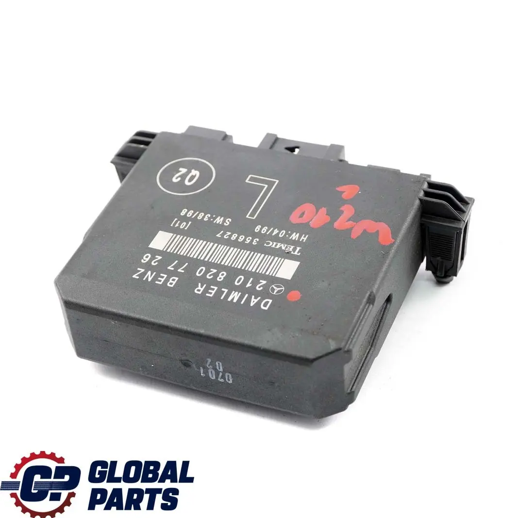 Mercedes-benz CLK E C208 W210 Porte avant Gauche Steurgerat Module pour à propos du numéro de pièce A2108207726 Mercedes-benz CLK E C208 W210 Porte avant Gauche Steurgerat Module - SKU A2108207726 - Numéro de pièce A2108207726