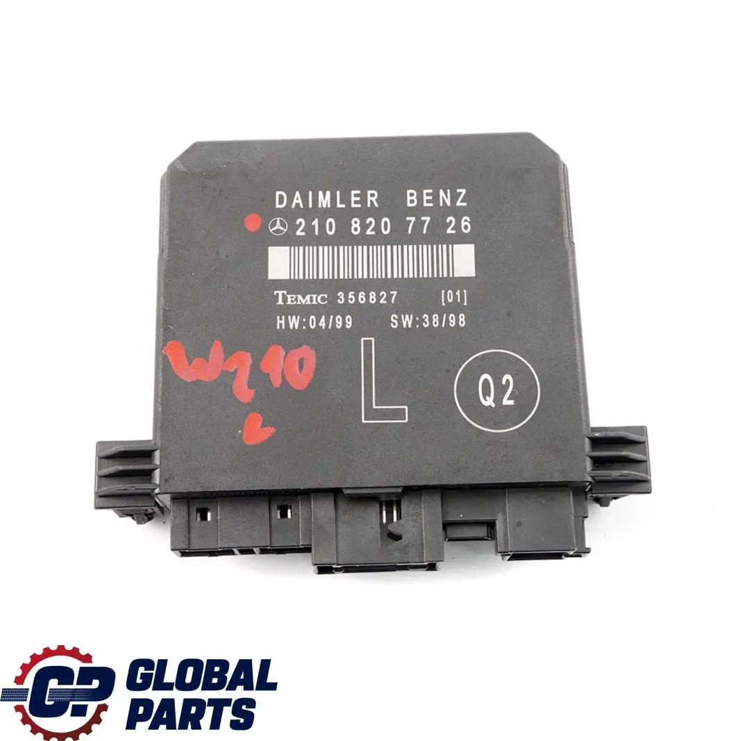 Mercedes-Benz CLK E C208 W210 Tür Vorne Links Steurgerät Modul für mit Teilenummer A2108207726 Mercedes-Benz CLK E C208 W210 Tür Vorne Links Steurgerät Modul - SKU A2108207726 - Teilenummer A2108207726