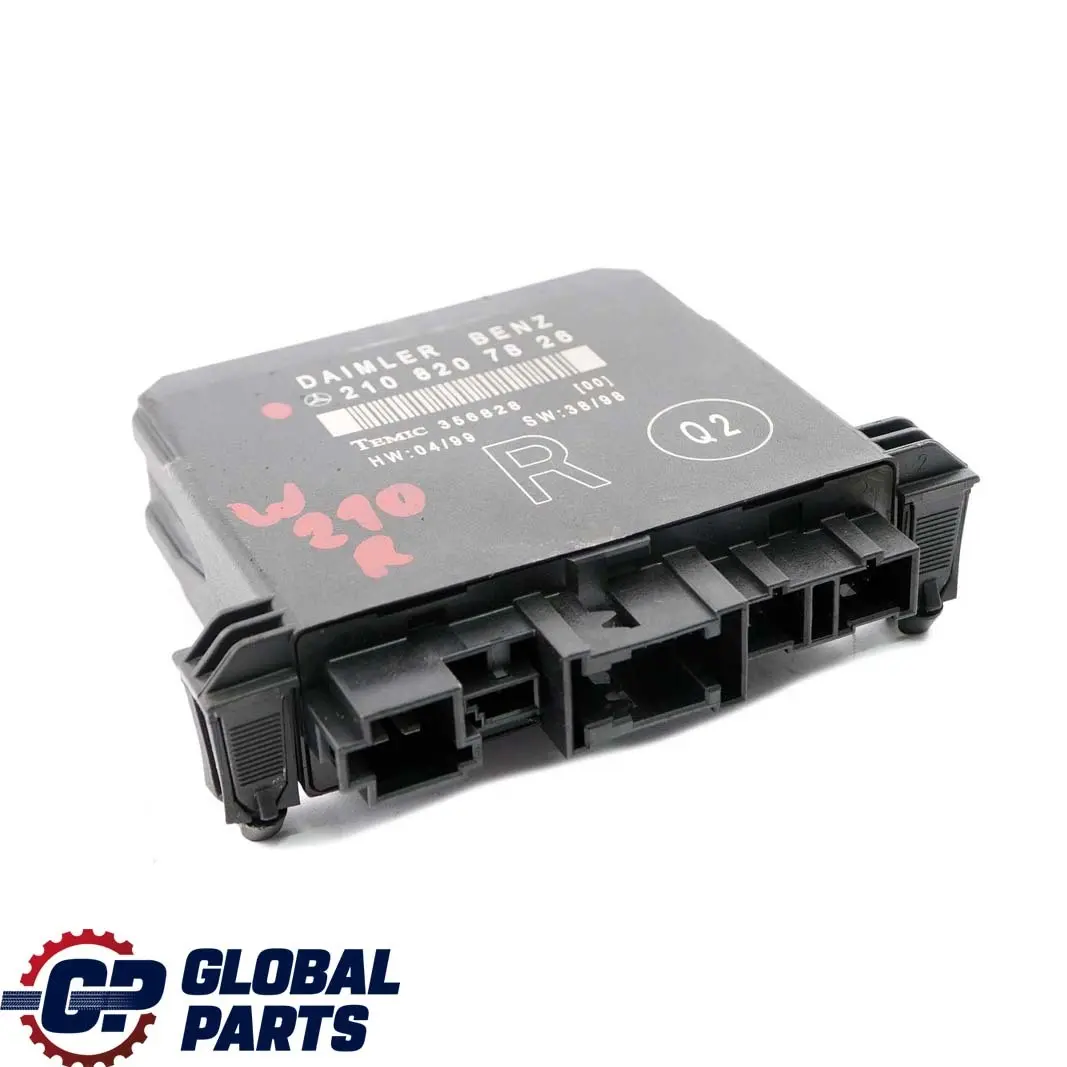 Mercedes-benz CLK E C208 W210 Porte avant Droite Steurgerat Module pour à propos du numéro de pièce A2108207826 Mercedes-benz CLK E C208 W210 Porte avant Droite Steurgerat Module - SKU A2108207826 - Numéro de pièce A2108207826