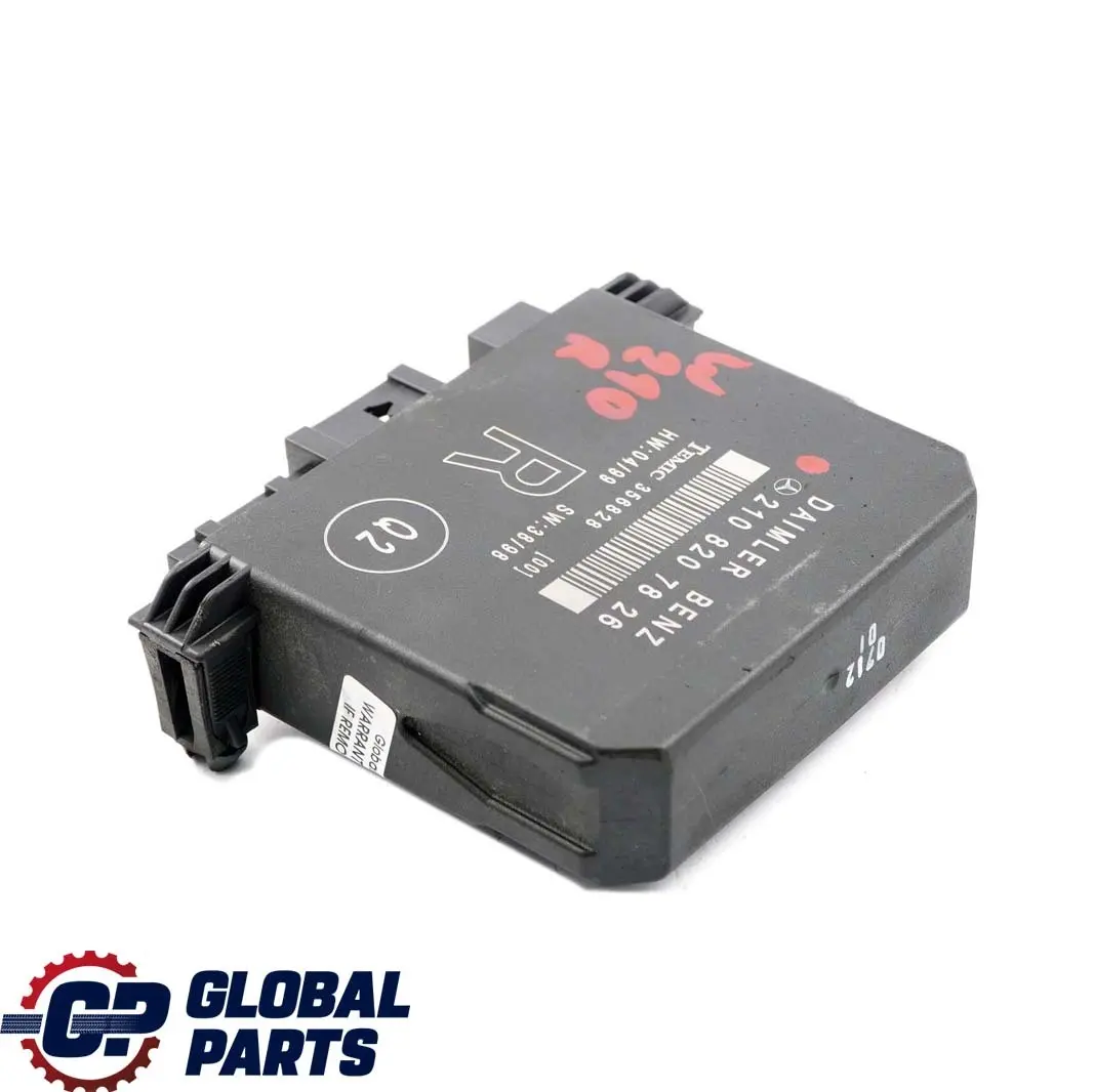  Mercedes-Benz C208 W210 Front Right Door O/S Control Unit Module - SKU A2108207826 - Part number A2108207826