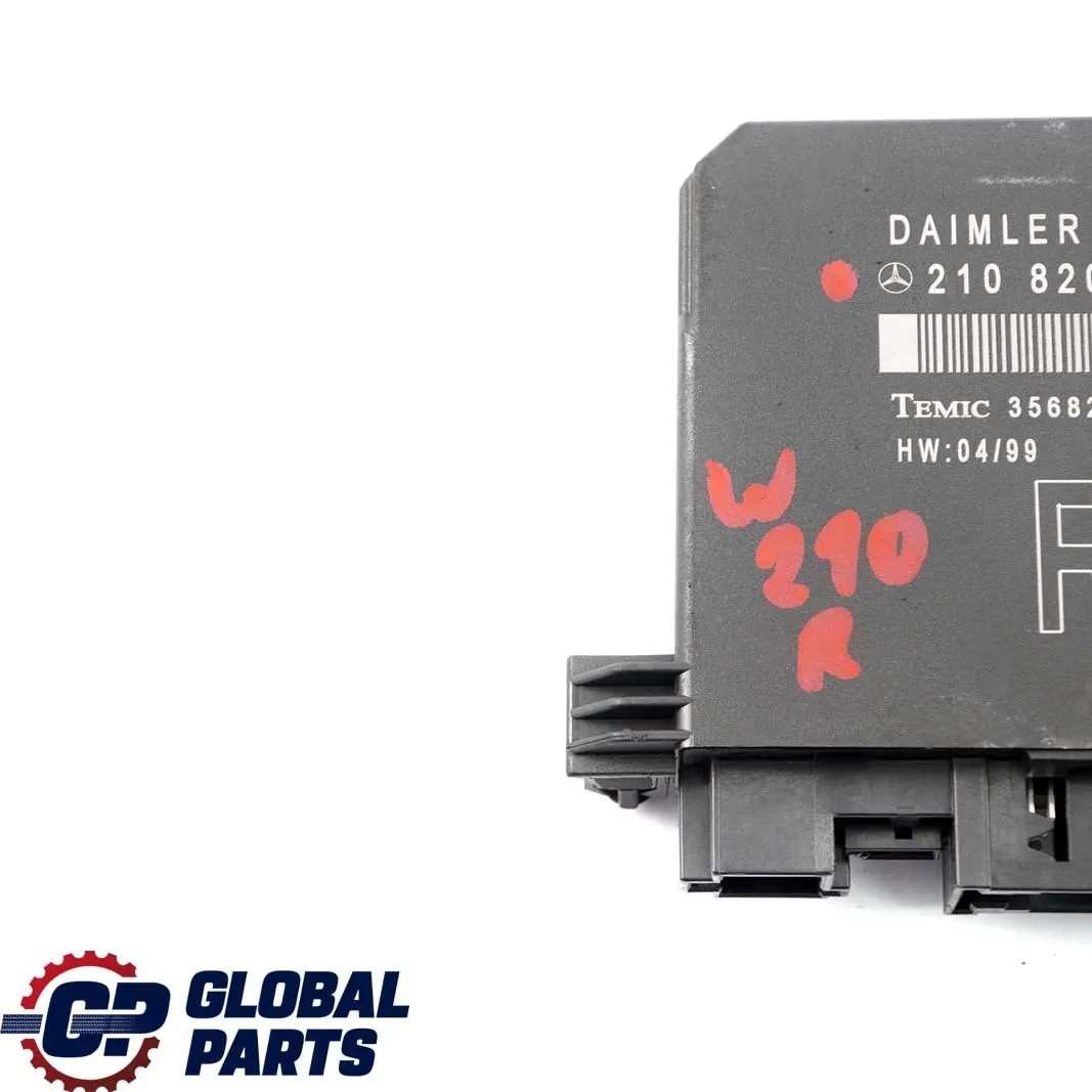 Mercedes-Benz C208 W210 Front Right Door O/S Control Unit Module to with Part number A2108207826 Mercedes-Benz C208 W210 Front Right Door O/S Control Unit Module - SKU A2108207826 - Part number A2108207826