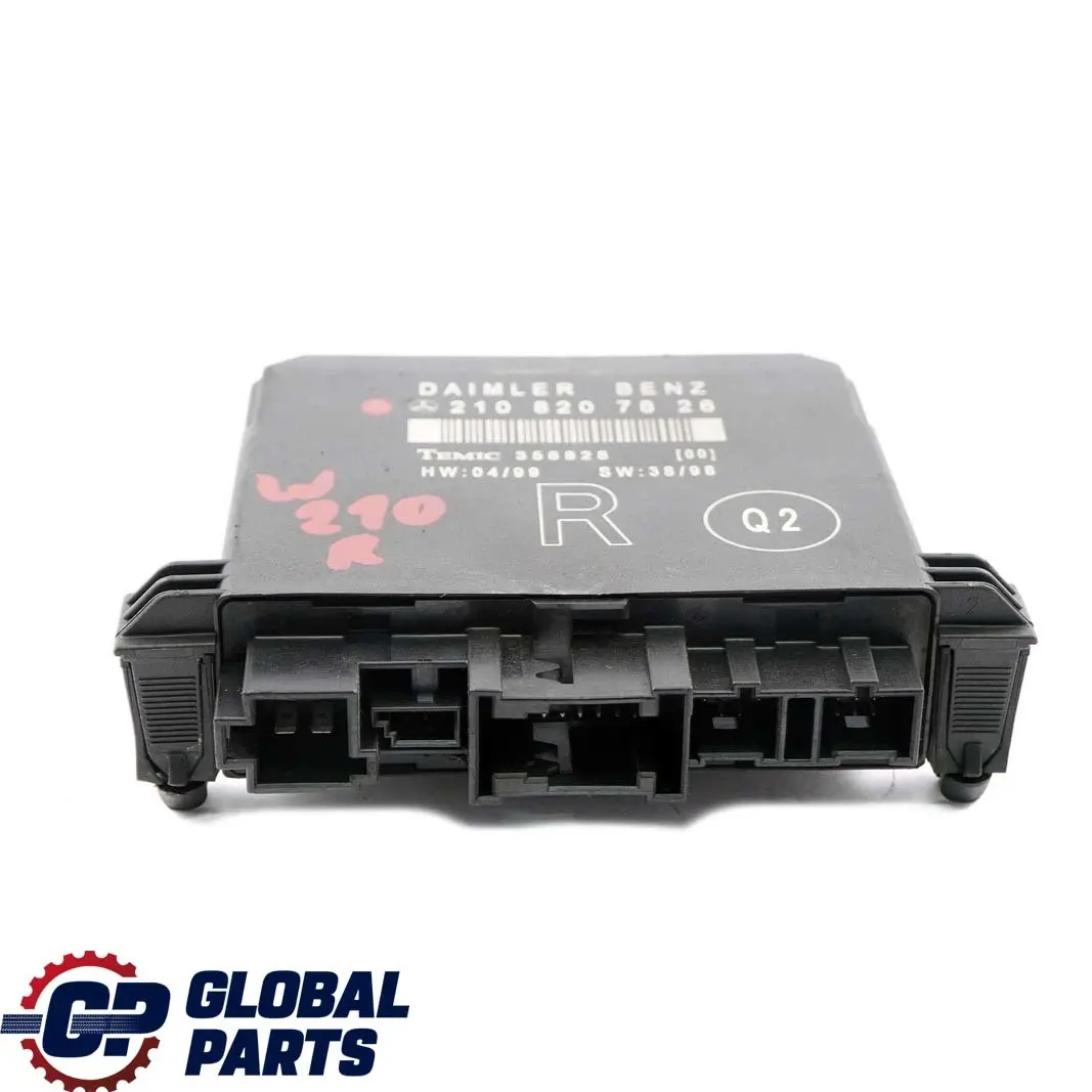 Mercedes-benz CLK E C208 W210 Porte avant Droite Steurgerat Module pour à propos du numéro de pièce A2108207826 Mercedes-benz CLK E C208 W210 Porte avant Droite Steurgerat Module - SKU A2108207826 - Numéro de pièce A2108207826