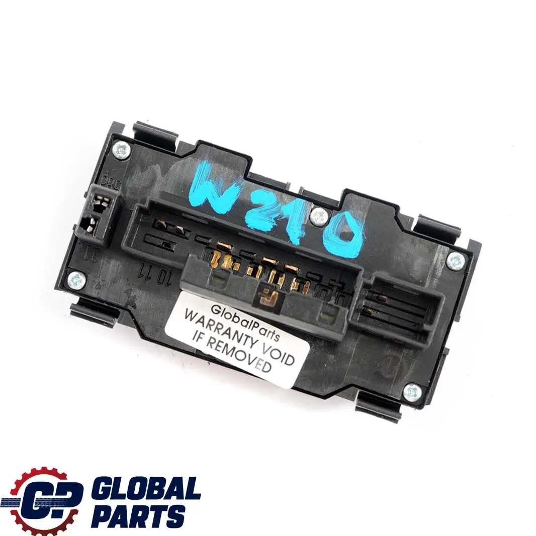  Mercedes-Benz C E W202 W210 Centro Hazard Light Door Locking Switch Panel - SKU A2108208010 - Numero di parte A2108208010