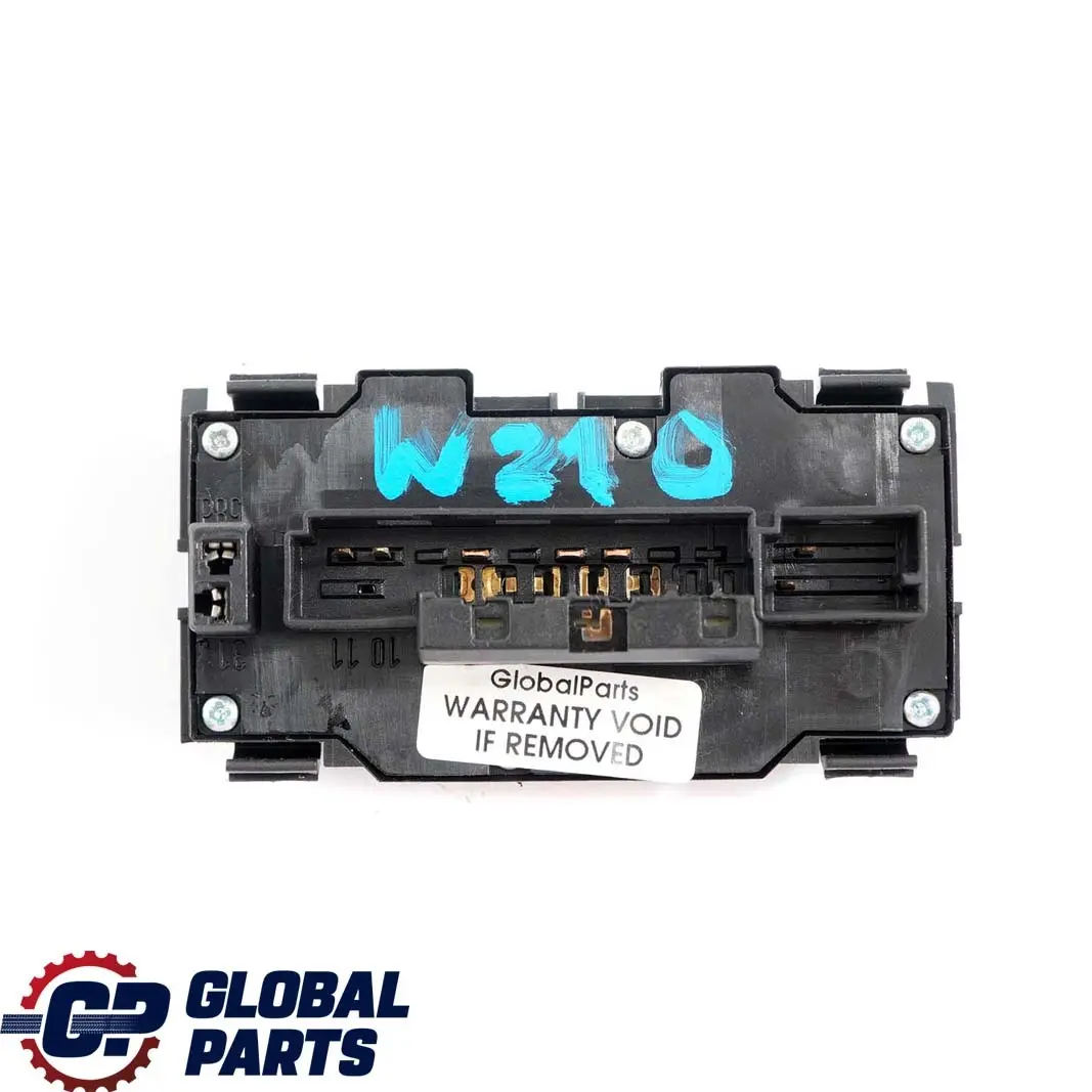  Mercedes-Benz C E W202 W210 Centro Hazard Light Door Locking Switch Panel - SKU A2108208010 - Numero di parte A2108208010