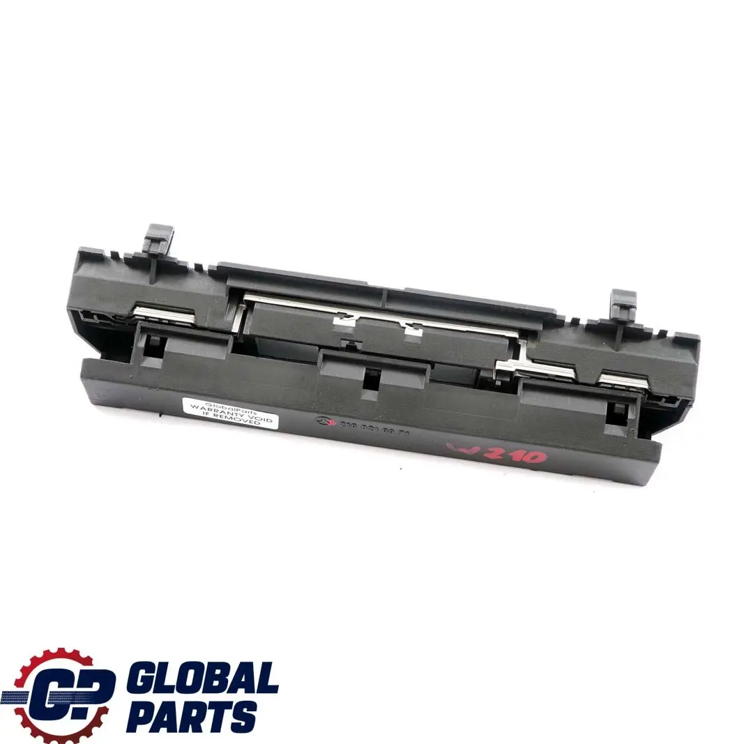 Mercedes-Benz W210 Mittelkonsole Schalterleiste Sitzheizung Halter für mit Teilenummer A2108210071 Mercedes-Benz W210 Mittelkonsole Schalterleiste Sitzheizung Halter - SKU A2108210071 - Teilenummer A2108210071