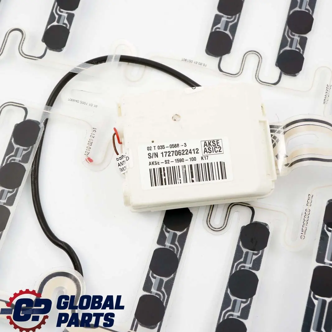 Mercedes-Benz W210 Sedile Posteriore Belegungssensor Opaco per con numero di parte A2108212151 Mercedes-Benz W210 Sedile Posteriore Belegungssensor Opaco - SKU A2108212151 - Numero di parte A2108212151