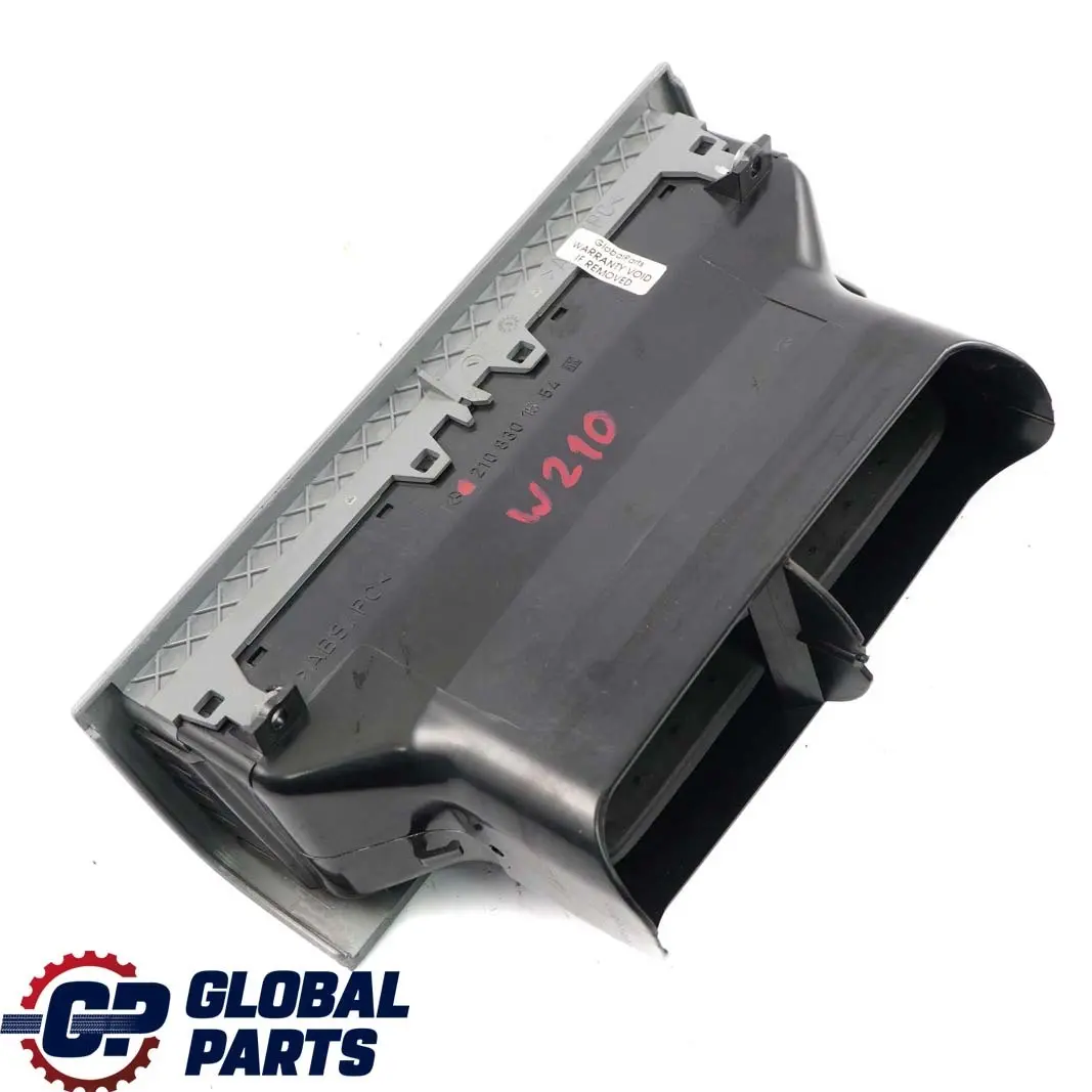 Dashboard Centre Air Vent Nozzle Grill Trim Anthracite to Mercedes W210 with Part number A2108301554 Mercedes W210 Dashboard Centre Air Vent Nozzle Grill Trim Anthracite - SKU A2108301554 - Part number A2108301554