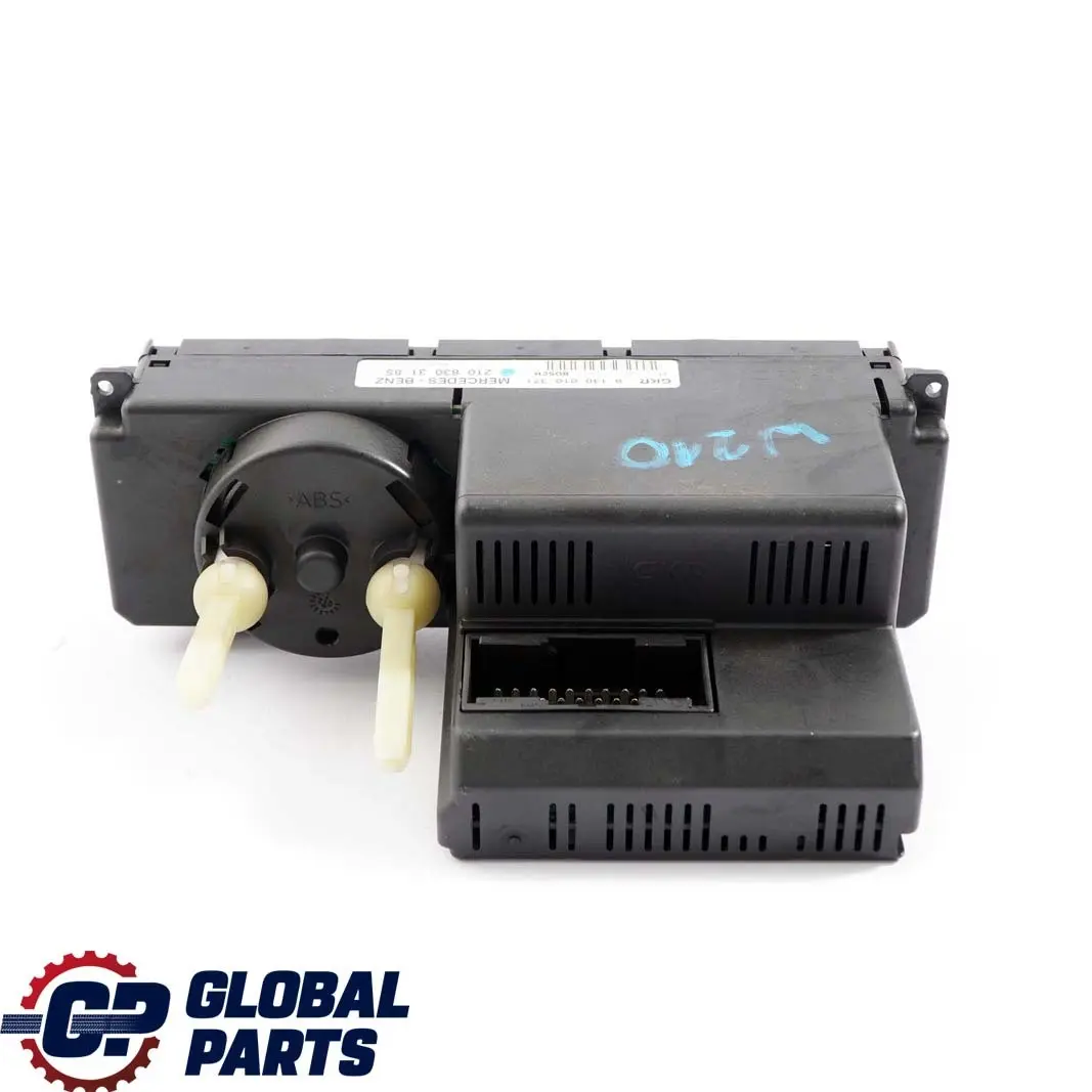 Mercedes-Benz C E W202 W210 Air Conditioning Unit Control Panel to with Part number A2108303185 Mercedes-Benz C E W202 W210 Air Conditioning Unit Control Panel - SKU A2108303185 - Part number A2108303185