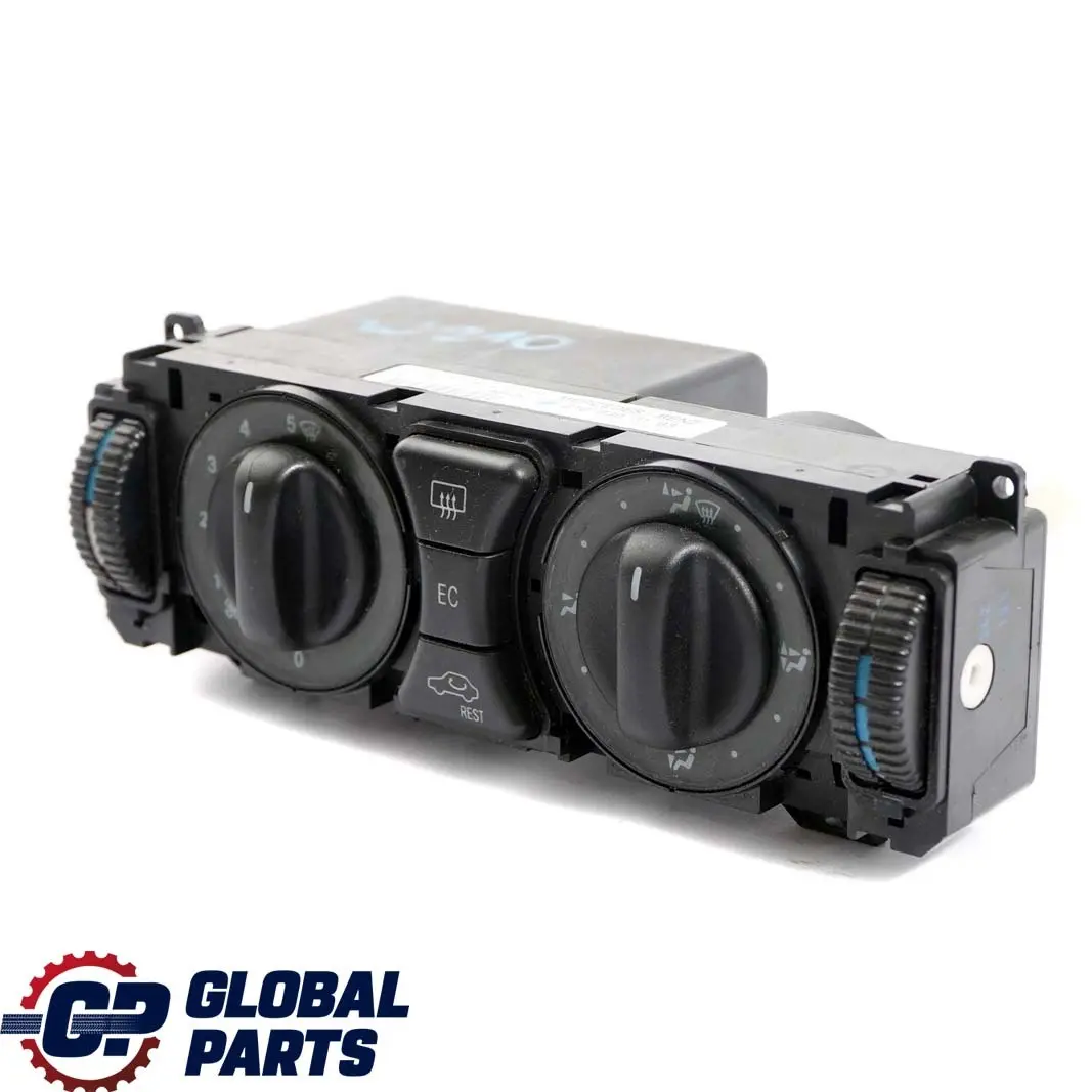 Mercedes-Benz C E W202 W210 Air Conditioning Unit Control Panel to with Part number A2108303185 Mercedes-Benz C E W202 W210 Air Conditioning Unit Control Panel - SKU A2108303185 - Part number A2108303185