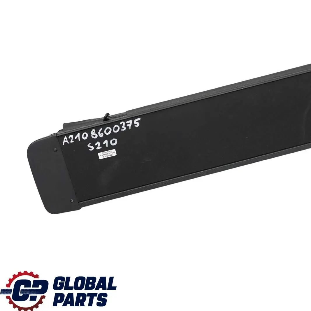 Persiana enrollable trasera Estante almacenamiento para Mercedes W210 Estate S210 con número de pieza A2108600375 Mercedes W210 Estate S210 Persiana enrollable trasera Estante almacenamiento - SKU A2108600375 - Número de pieza A2108600375