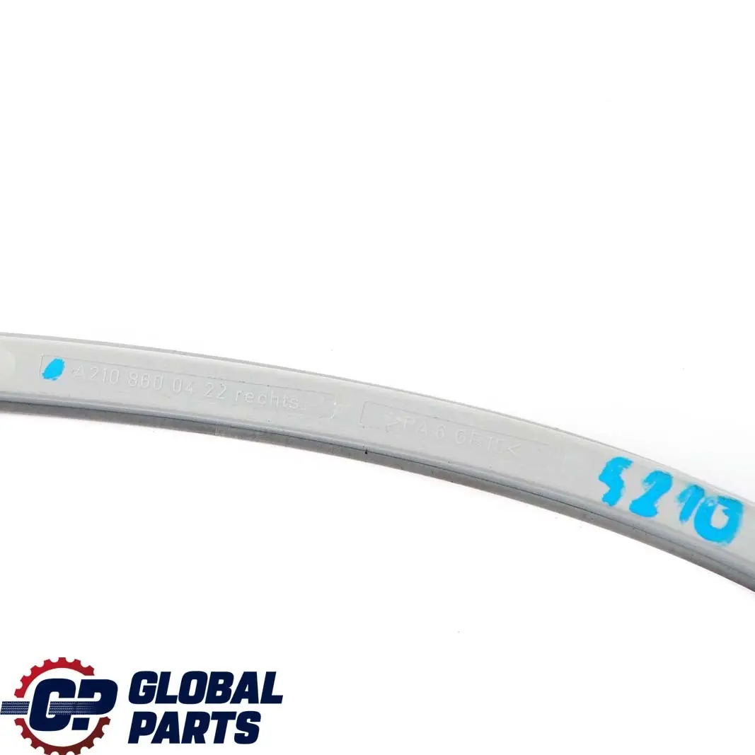  Mercedes-Benz W210 S210 Right D-Pillar Trim Rail Guide Trunk Cover - SKU A2108600422 - Part number A2108600422