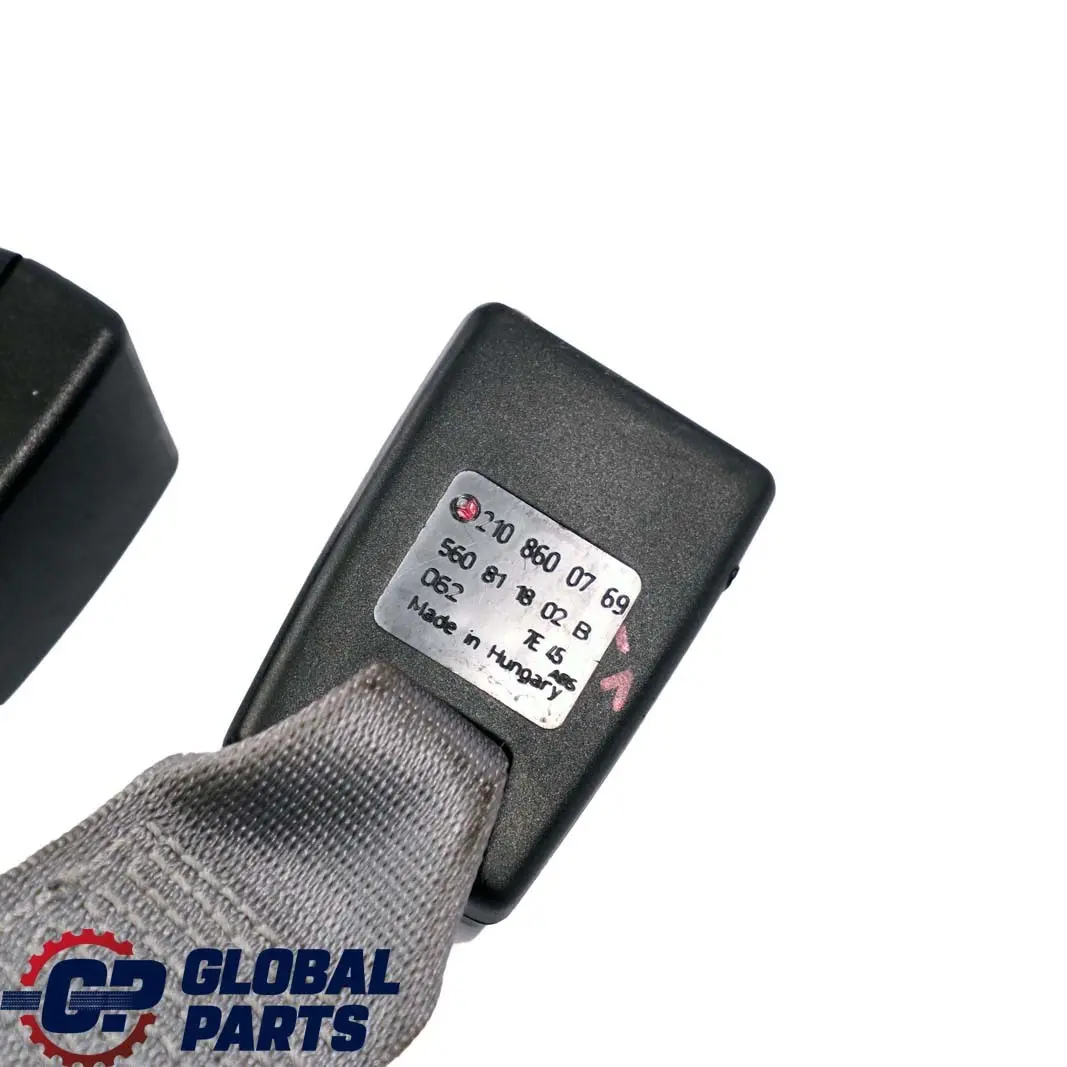 Mercedes-Benz E S210 W210 Estate Rear Seat Centre Belt Buckle Receiver Grey to with Part number A2108600769 Mercedes-Benz E S210 W210 Estate Rear Seat Centre Belt Buckle Receiver Grey - SKU A2108600769-1 - Part number A2108600769