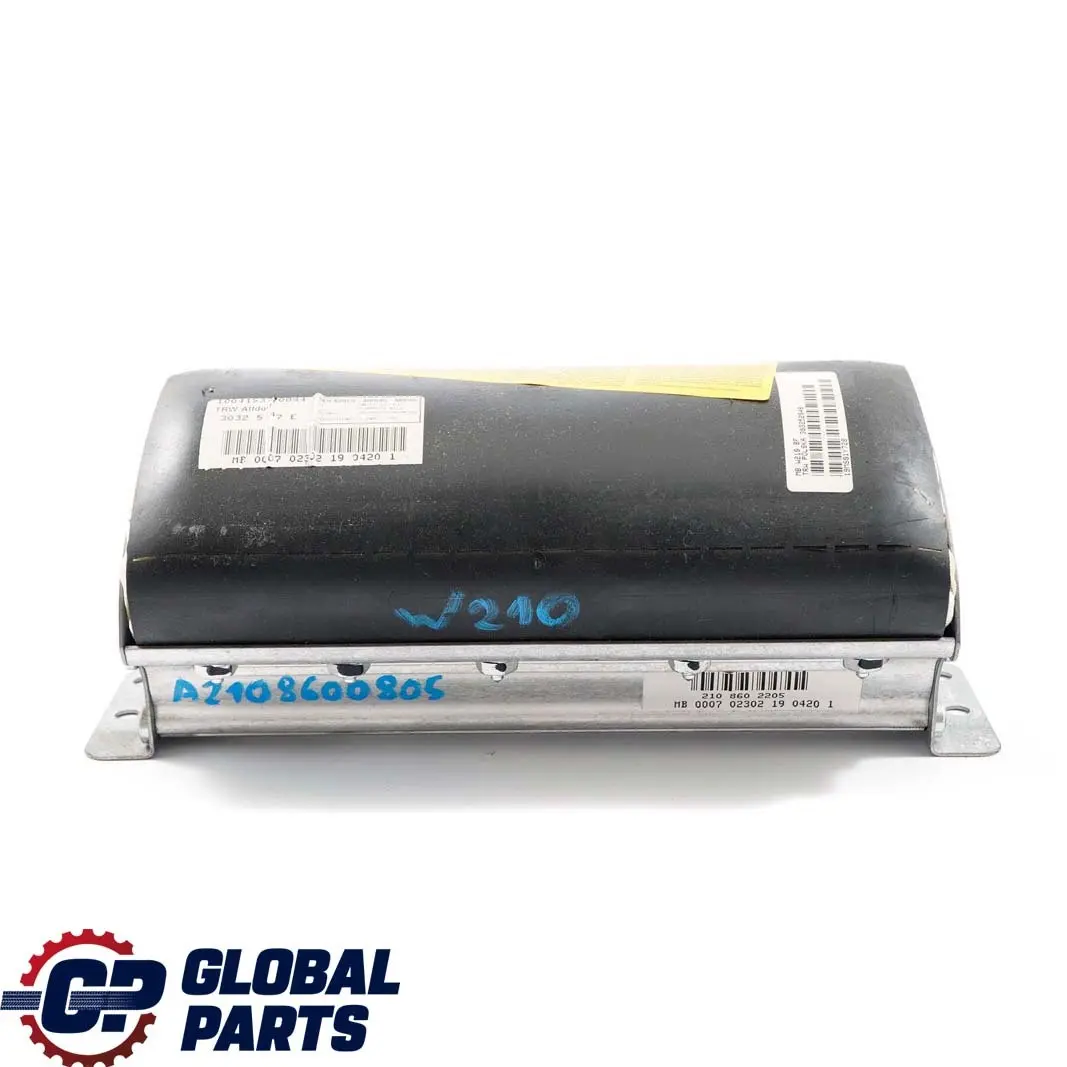 lato passeggero cruscotto anteriore Air Bag A2108602205 per Mercedes W210 con numero di parte A2108600805 Mercedes W210 lato passeggero cruscotto anteriore Air Bag A2108602205 - SKU A2108600805 - Numero di parte A2108600805
