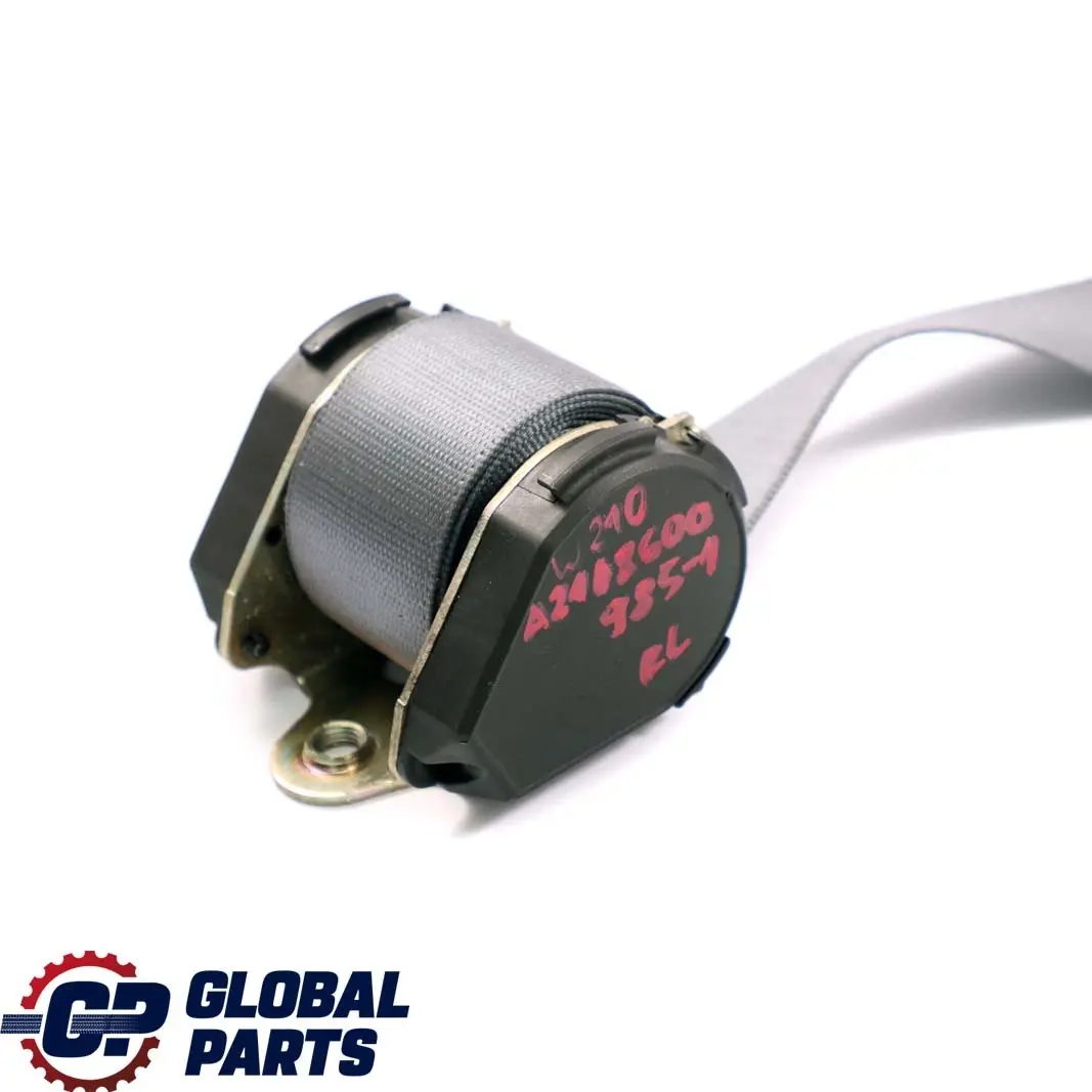 Mercedes W210 S210 Cintura sicurezza posteriore sinistra N/S Grigio - SKU A2108600985-1 - Numero di parte A2108600985