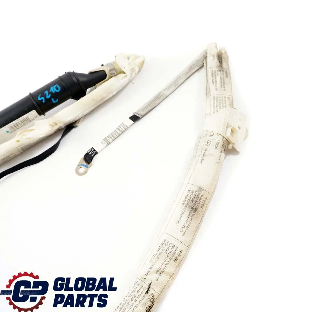 Airbag de techo cortina izquierda para Mercedes W210 S210 con número de pieza A2108601305 Mercedes W210 S210 Airbag de techo cortina izquierda - SKU A2108601305 - Número de pieza A2108601305
