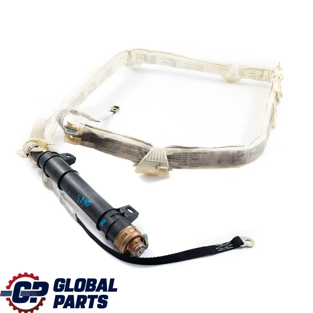 Airbag testa tettuccio a tendina destra per Mercedes W210 S210 con numero di parte A2108601405 Mercedes W210 S210 Airbag testa tettuccio a tendina destra - SKU A2108601405 - Numero di parte A2108601405