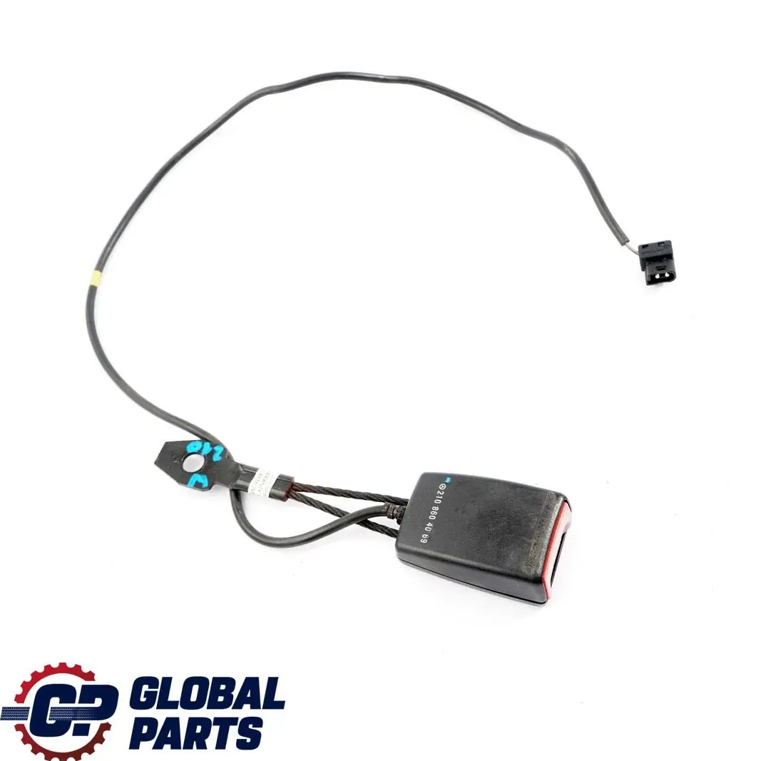 Mercedes-Benz E-Class W210 Front Left Right Seat N/O/S Belt Buckle Tensioner to with Part number A2108604069 Mercedes-Benz E-Class W210 Front Left Right Seat N/O/S Belt Buckle Tensioner - SKU A2108604069 - Part number A2108604069