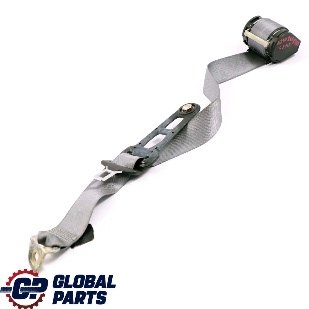  Mercedes-Benz E-Class S210 Rear Left N/S Seat Belt Grey - SKU A2108608385 - Part number A2108608385