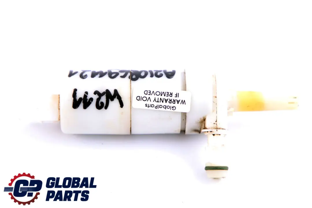 Mercedes-Benz C E Class W203 W210 W211 Headlight Washer Jet Pump to with Part number A2108691121 Mercedes-Benz C E Class W203 W210 W211 Headlight Washer Jet Pump - SKU A2108691121 - Part number A2108691121
