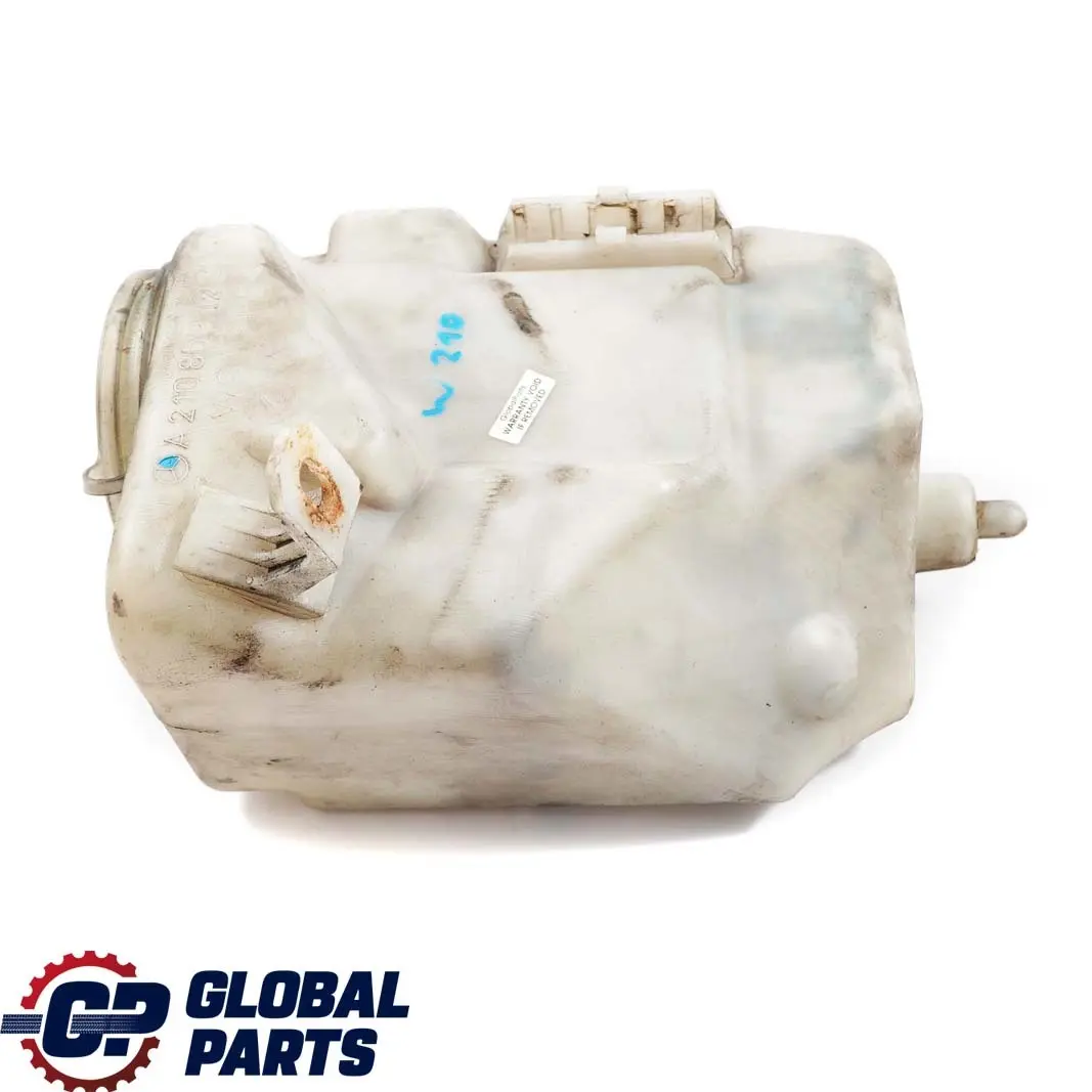 Lavaparabrisas Botella Depósito para Mercedes W210 con número de pieza A2108691220 Mercedes W210 Lavaparabrisas Botella Depósito - SKU A2108691220 - Número de pieza A2108691220