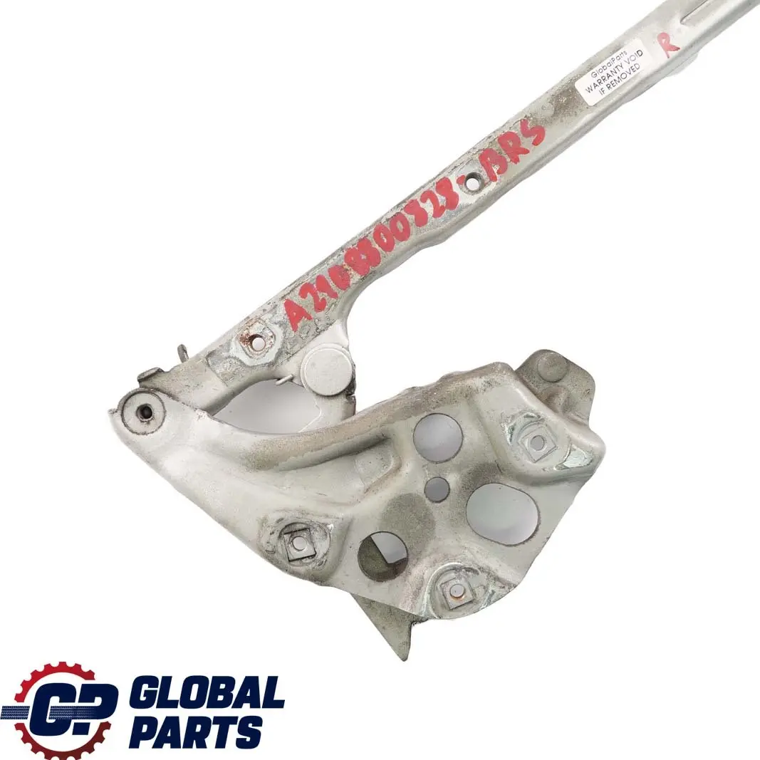 Mercedes W210 Cerniera Destra Cofano Motore Anteriore Brillantsilbero - SKU A2108800828-BRS - Numero di parte A2108800828