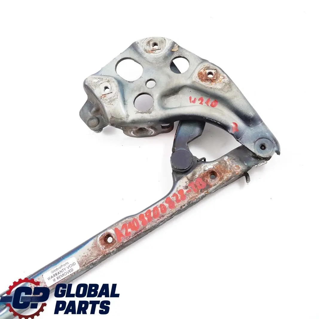 Mercedes-Benz E W210 Bisagra Derecha Motor Capo Capo Delantero Azul Tanzanita para con número de pieza A2108800828 Mercedes-Benz E W210 Bisagra Derecha Motor Capo Capo Delantero Azul Tanzanita - SKU A2108800828-TB - Número de pieza A2108800828