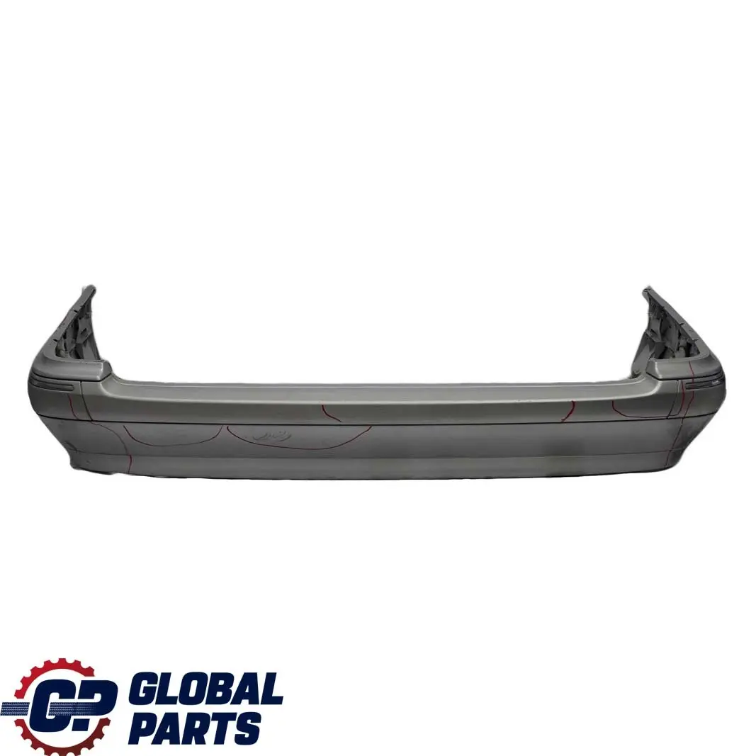 Mercedes-Benz E S210 W210 Estate Rear Bumper Trim Panel Brilliant Silver - 744 to with Part number A2108852225 Mercedes-Benz E S210 W210 Estate Rear Bumper Trim Panel Brilliant Silver - 744 - SKU A2108852225-BRS - Part number A2108852225