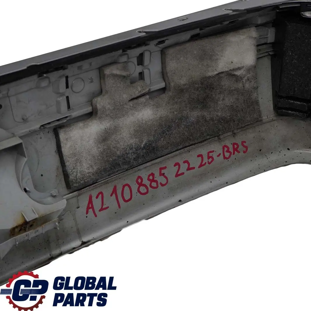 Mercedes-Benz E S210 W210 Estate Rear Bumper Trim Panel Brilliant Silver - 744 to with Part number A2108852225 Mercedes-Benz E S210 W210 Estate Rear Bumper Trim Panel Brilliant Silver - 744 - SKU A2108852225-BRS - Part number A2108852225
