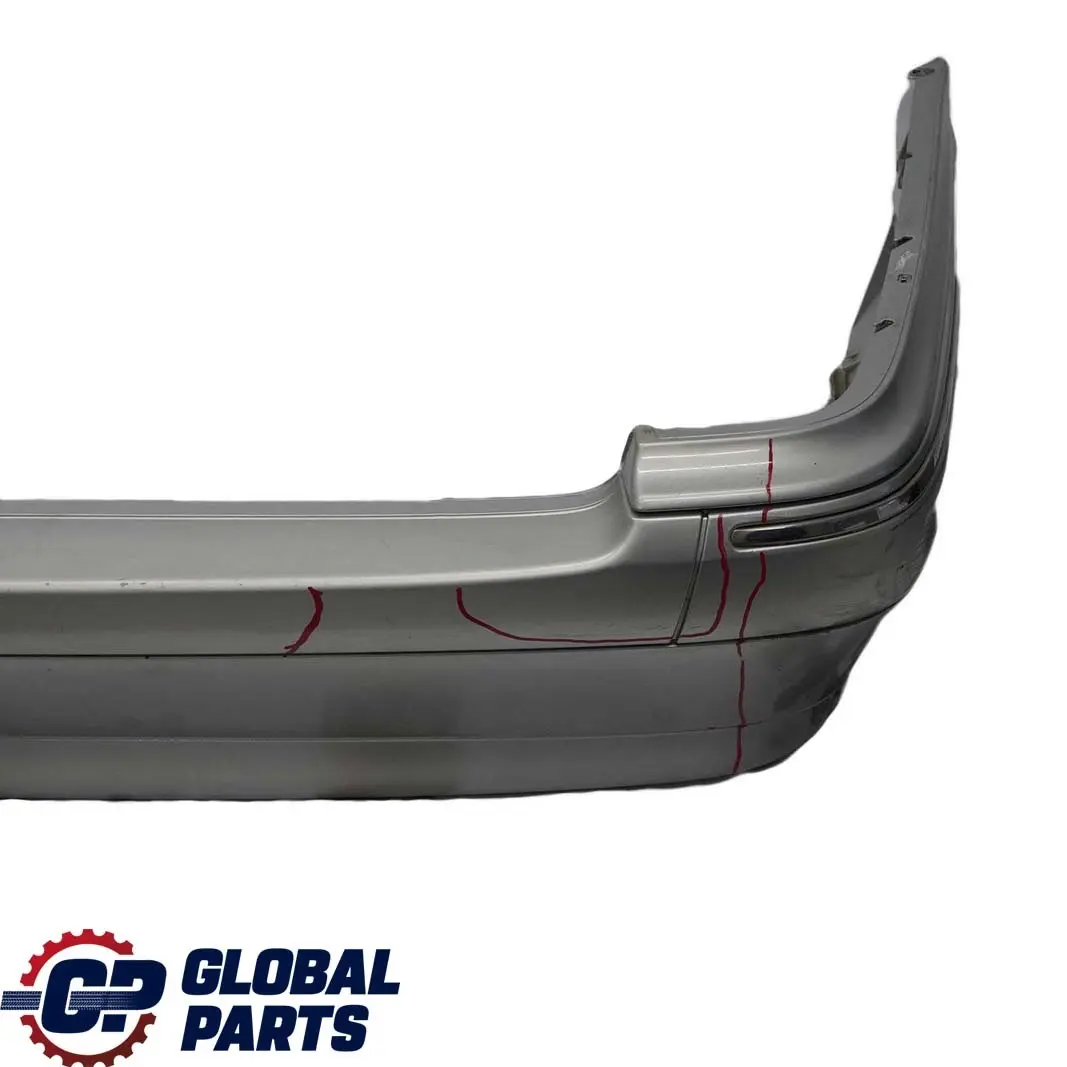  Mercedes-Benz E S210 W210 Estate Rear Bumper Trim Panel Brilliant Silver - 744 - SKU A2108852225-BRS - Part number A2108852225