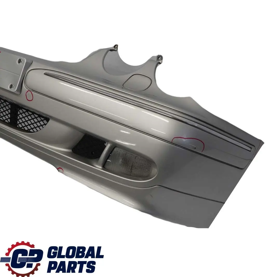 Mercedes-Benz E-Class W210 Front Bumper Trim Panel Brilliant Silver - 744 to with Part number A2108852325 Mercedes-Benz E-Class W210 Front Bumper Trim Panel Brilliant Silver - 744 - SKU A2108852325-BRS - Part number A2108852325