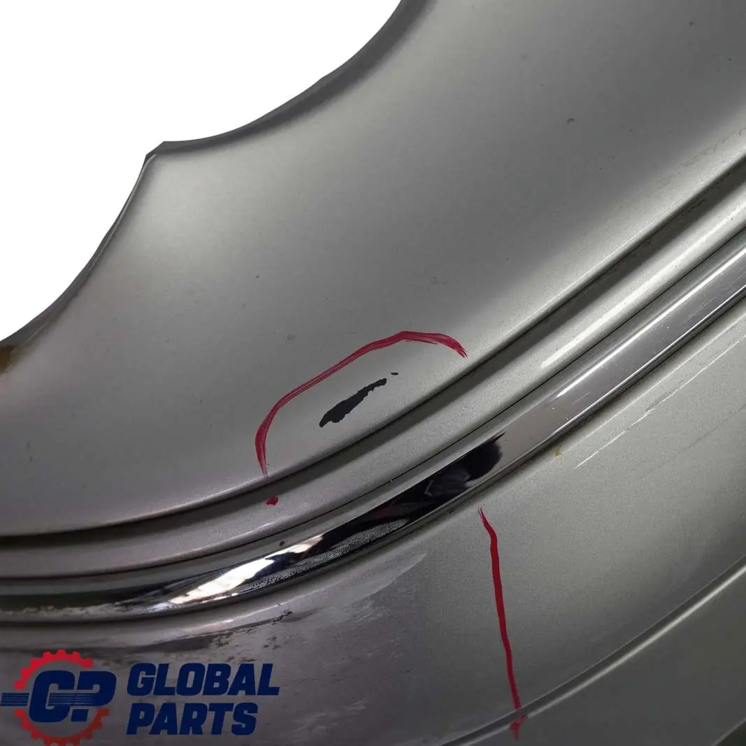 Mercedes-Benz E-Class W210 Front Bumper Trim Panel Brilliant Silver - 744 to with Part number A2108852325 Mercedes-Benz E-Class W210 Front Bumper Trim Panel Brilliant Silver - 744 - SKU A2108852325-BRS - Part number A2108852325