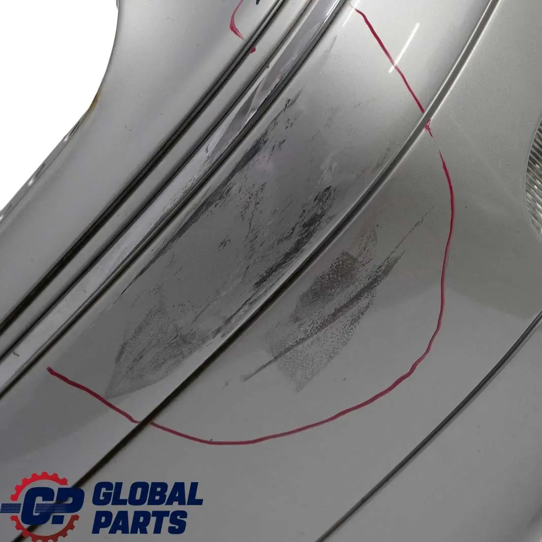 Mercedes-Benz E-Class W210 Front Bumper Trim Panel Brilliant Silver - 744 to with Part number A2108852325 Mercedes-Benz E-Class W210 Front Bumper Trim Panel Brilliant Silver - 744 - SKU A2108852325-BRS - Part number A2108852325