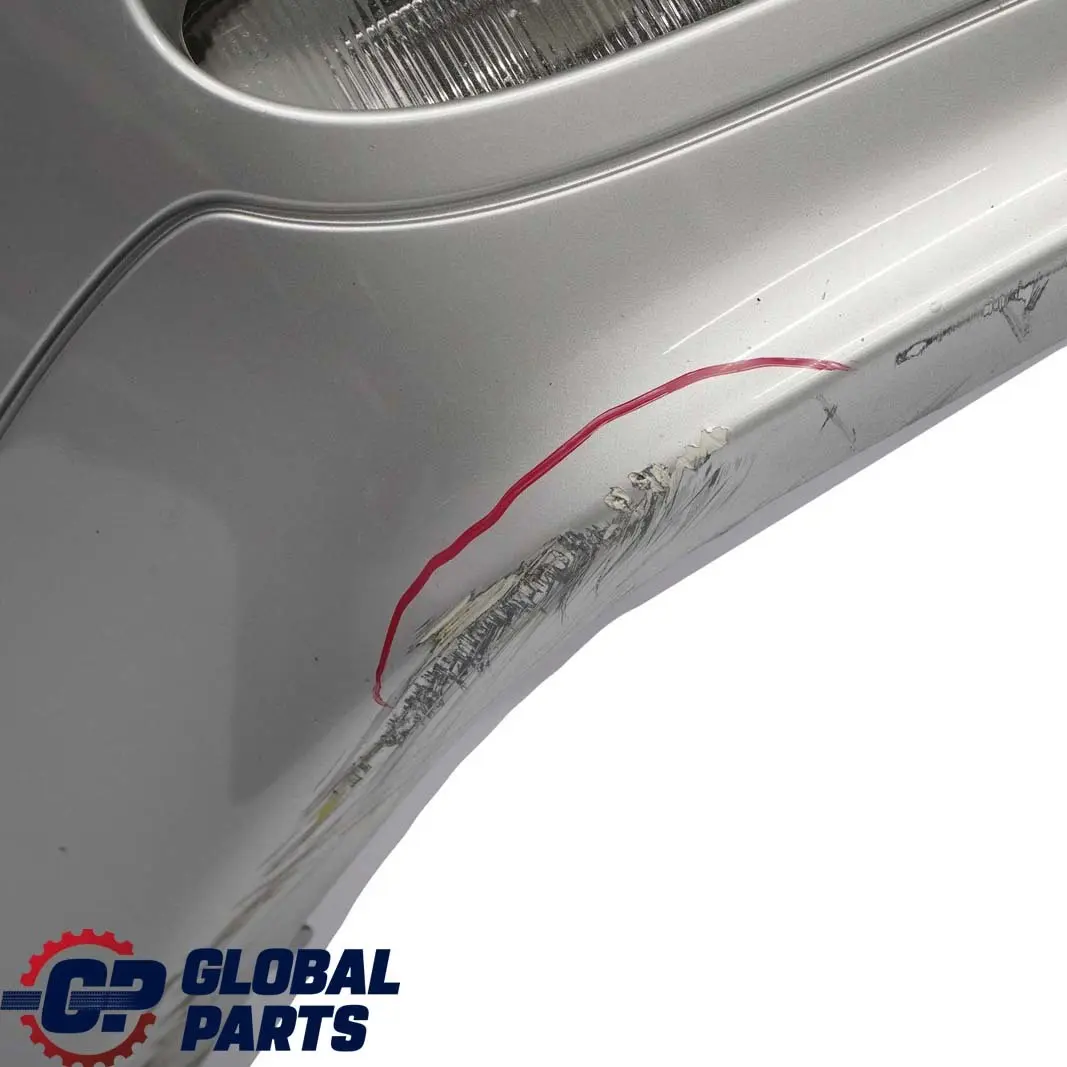 Mercedes-Benz E-Class W210 Front Bumper Trim Panel Brilliant Silver - 744 to with Part number A2108852325 Mercedes-Benz E-Class W210 Front Bumper Trim Panel Brilliant Silver - 744 - SKU A2108852325-BRS - Part number A2108852325