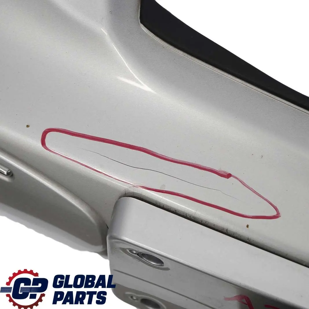 Mercedes-Benz E-Class W210 Front Bumper Trim Panel Brilliant Silver - 744 to with Part number A2108852325 Mercedes-Benz E-Class W210 Front Bumper Trim Panel Brilliant Silver - 744 - SKU A2108852325-BRS - Part number A2108852325
