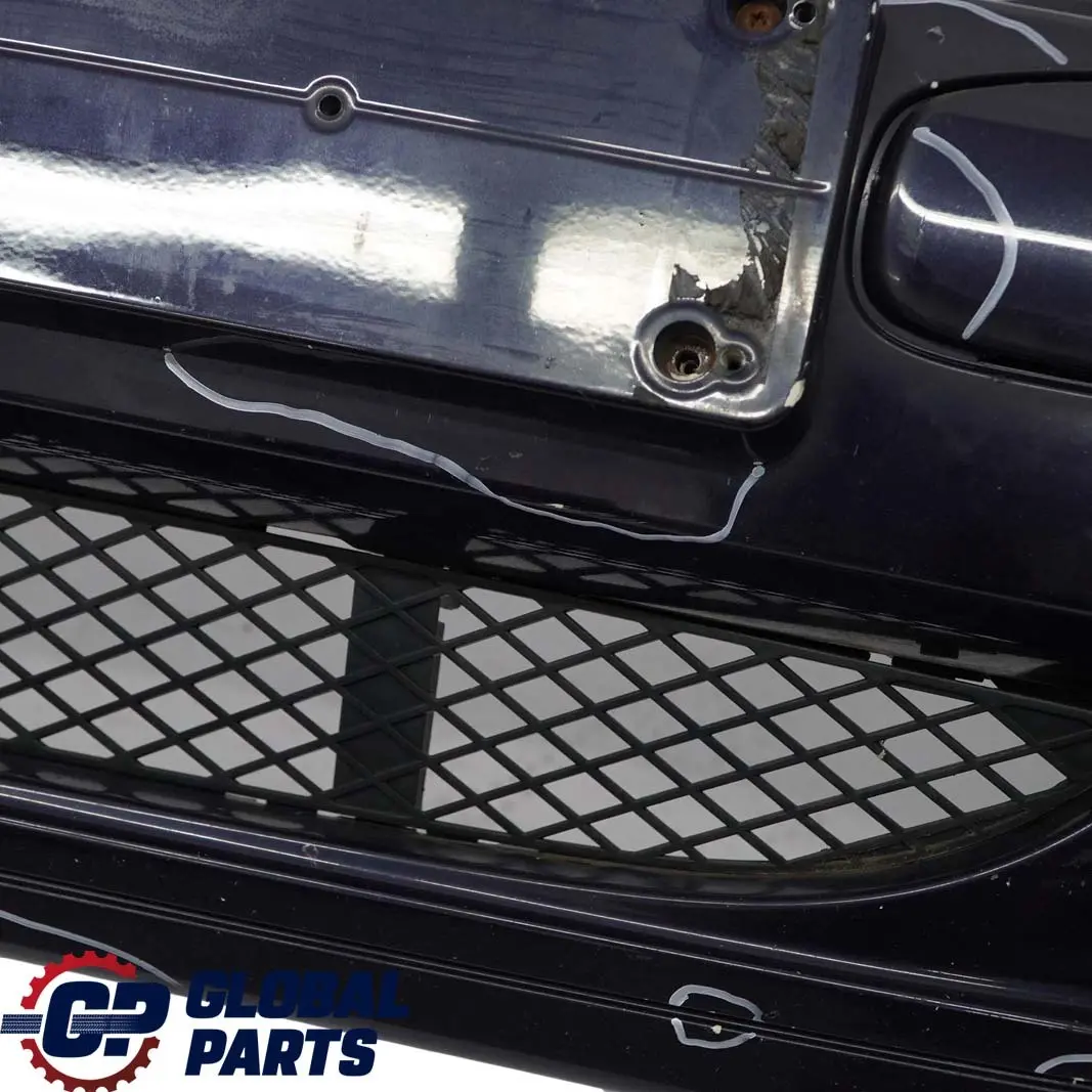 Mercedes-Benz E-Class W210 Front Bumper Trim Panel Tanzanite Blue - 359 to with Part number A2108852325 Mercedes-Benz E-Class W210 Front Bumper Trim Panel Tanzanite Blue - 359 - SKU A2108852325-TB - Part number A2108852325