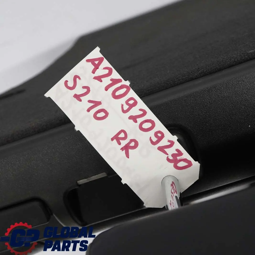 Mercedes-Benz E W210 Estate S210 Rear Right O/S Seat Backrest Leather Cover to with Part number A2109209230 Mercedes-Benz E W210 Estate S210 Rear Right O/S Seat Backrest Leather Cover - SKU A2109209230 - Part number A2109209230