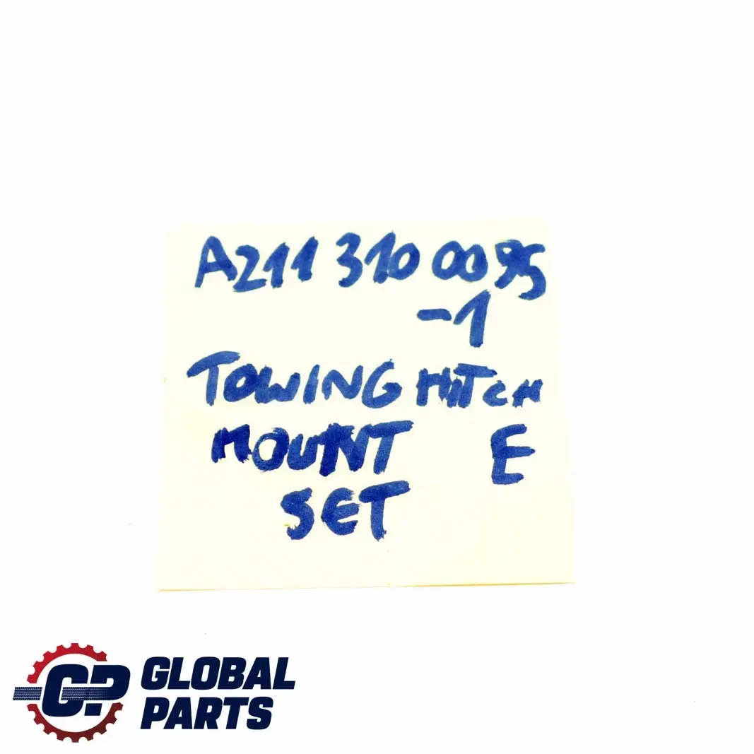 Mercedes-Benz E-Class W211 Saloon Rear Towing Hitch Mechanism Mounts Set to with Part number A2113100095 Mercedes-Benz E-Class W211 Saloon Rear Towing Hitch Mechanism Mounts Set - SKU A2113100095-1 - Part number A2113100095
